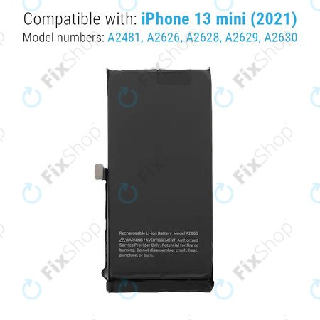 Apple iPhone 13 Mini - Akku Batterie A2660 2438mAh Genuine Service Pack