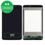 LG G Pad V500 - LCD Display + Touchscreen Front Glas (Black) TFT