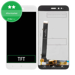 Xiaomi Mi A1 (Mi 5X) - LCD Display + Touchscreen Front Glas (White) TFT