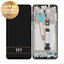 Xiaomi Poco X3 NFC - LCD Display + Touchscreen Front Glas + Rahmen (Shadow Gray) - 560003J20C00 Genuine Service Pack