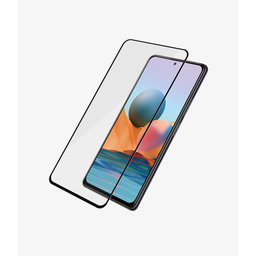 PanzerGlass - Gehärtetes Glas Case Friendly für Xiaomi Redmi Note 10 Pro, 10 Pro Max, Mi 11i und Poco F3, schwarz