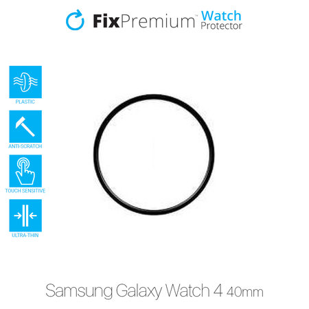 FixPremium Watch Protector - Gehärtetes Glas für Samsung Galaxy Watch 4 40mm