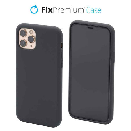 FixPremium - Silikonhülle für iPhone 11 Pro, space grey