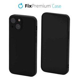 FixPremium - Silikonhülle für iPhone 13 mini, schwarz