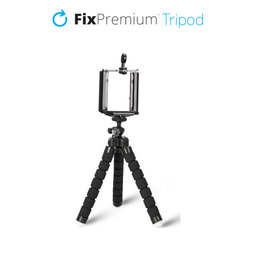 FixPremium - Tripod für Smartphone, schwarz