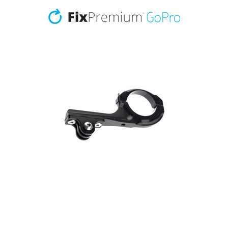 FixPremium - Halterung für Fahrrad/Motorrad für GoPro, schwarz