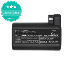 AEG RX-series, Electrolux E, P-series - Akku Batterie S91-0400410-SU2, OSBP72LI, OSBP72LI25 Li-Ion 7.2V 3400mAh HQ