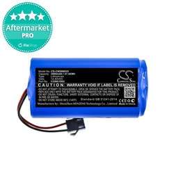 Cecotec Conga 900, 1000, 2000, 5000-series, Excellence 990, Mamibot ExVac 600, 800-series, Neatsvor X500 - Akku Batterie CONG1002 Li-Ion 14.4V 2600mAh HQ