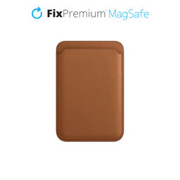 FixPremium - MagSafe Geldbörse, braun