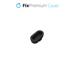 FixPremium - Abdeckung des Ladeanschlusses für die Garmin Watch, schwarz