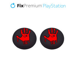 FixPremium - PS4/PS5 Bloody Hands Controller Grip Caps - 2er-Set