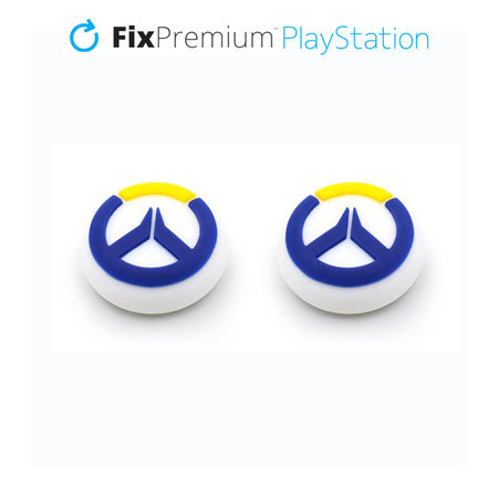 FixPremium - PS4/PS5 Overwatch Controller Grip Caps - 2er-Set
