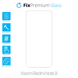 FixPremium Glass - Gehärtetes Glas für Xiaomi Redmi Note 9