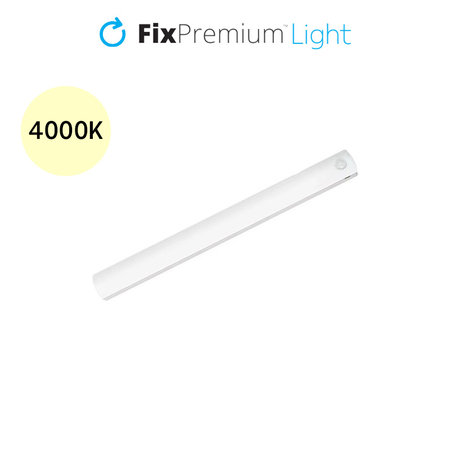 FixPremium - LED-Nachtlicht mit Bewegungssensor (warmes Gelb), (0.2m), weiß