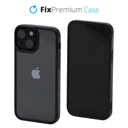 FixPremium - Hülle Invisible für iPhone 13 mini, schwarz