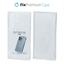 FixPremium - Hülle Invisible für Samsung Galaxy S23 Ultra, transparent