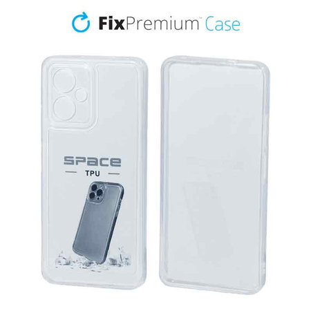 FixPremium - Hülle Invisible für Xiaomi Redmi Note 12, transparent