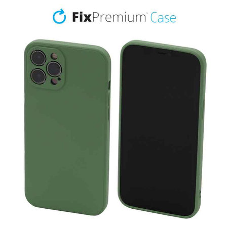 FixPremium - Hülle Rubber für iPhone 12 Pro Max, grün