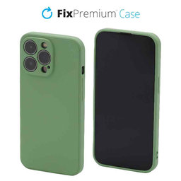 FixPremium - Hülle Rubber für iPhone 13 Pro Max, grün