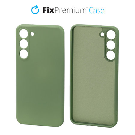 FixPremium - Hülle Rubber für Samsung Galaxy S22 Ultra, grün