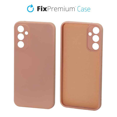 FixPremium - Hülle Rubber für Samsung Galaxy A34 5G, orange