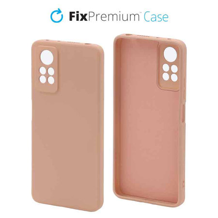 FixPremium - Hülle Rubber für Xiaomi Redmi Note 12 Pro, orange