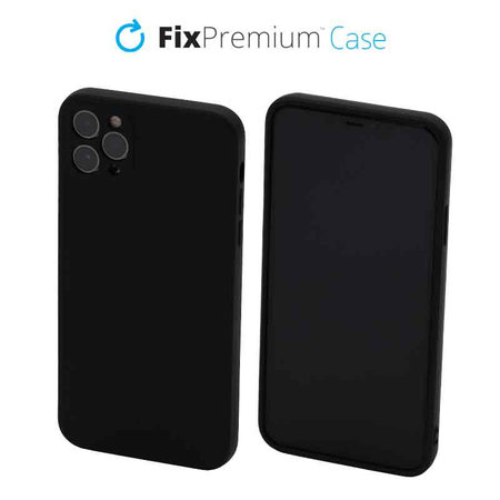 FixPremium - Hülle Rubber für iPhone 11 Pro Max, schwarz