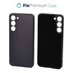 FixPremium - Hülle Rubber für Samsung Galaxy S23 Plus, schwarz