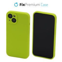 FixPremium - Silikon Hülle für iPhone 13, neon green