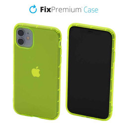 FixPremium - Hülle Clear für iPhone 11, gelb