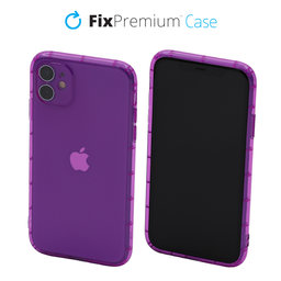 FixPremium - Hülle Clear für iPhone 11, lila