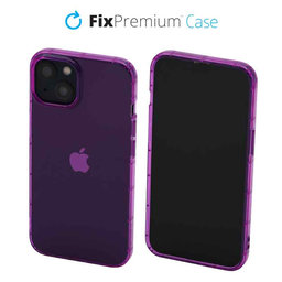 FixPremium - Hülle Clear für iPhone 13, lila