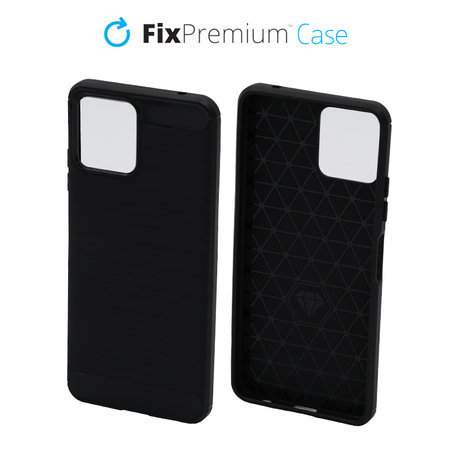 FixPremium - Hülle Rubber für T Phone 5G / REVVL 6, schwarz
