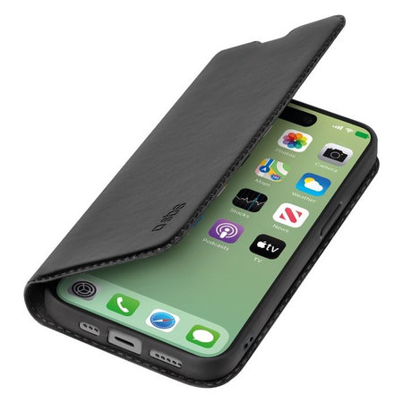 SBS - Hülle Book Wallet Lite für iPhone 15 Pro Max, schwarz