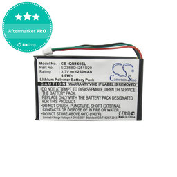 Garmin Nuvi 1400, 1450, 1450T, 1490LMT, 1490T, 1490T Pro - Akku Batterie ED38BD4251U20 1250mAh HQ