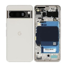 Google Pixel 8 Pro GC3VE G1MNW - Rückgehäuse (Porcelain) - G949-00694-01 Genuine Service Pack