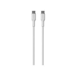 PURO - USB-C Kabel / USB-C, 60W, Soft, 1,5 m, weiss