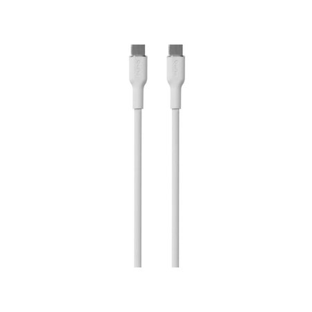 PURO - USB-C Kabel / USB-C, 60W, Soft, 1,5 m, weiss