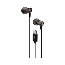 SBS - Kopfhörer Metal Pro 2.0, USB-C, schwarz