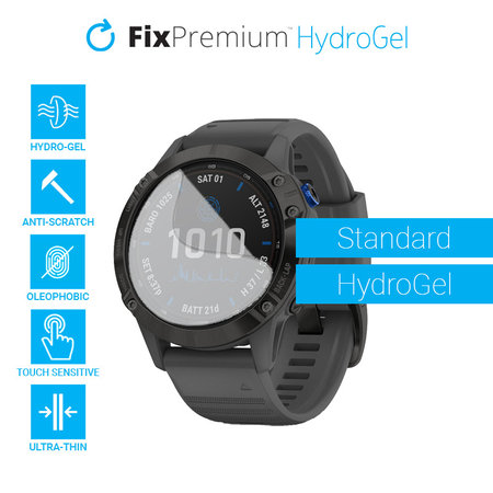 FixPremium - Standard Screen Protector für Garmin Fenix 6X und 6X Pro