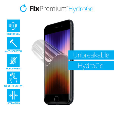 FixPremium - Unbreakable Screen Protector für Apple iPhone 6, 6S, 7, 8, SE 2020 und SE 2022