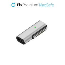 FixPremium - Ermäßigung USB-C - MagSafe 3, silber