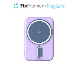 FixPremium - MagSafe PowerBank Pro 10 000mAh, lila