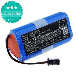 Ecovacs CEN330, CR-series - Akku Batterie ICR18650 3S1P Li-Ion 11.1V 2600mAh HQ