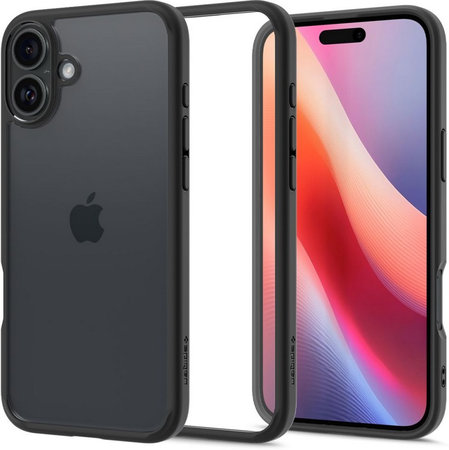 Spigen - Hülle Ultra Hybrid für iPhone 16 Plus, matte black