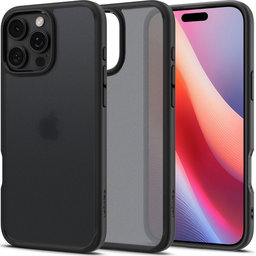 Spigen - Hülle Ultra Hybrid für iPhone 16 Pro, frost black