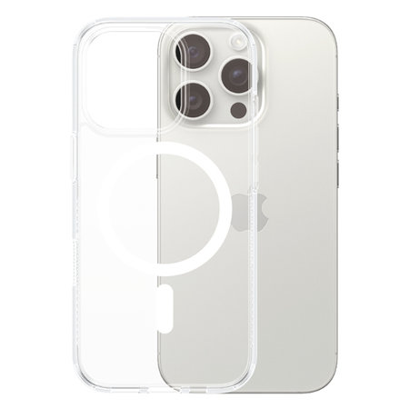 PanzerGlass - Hülle HardCase mit MagSafe Für iPhone 16 Pro, transparent