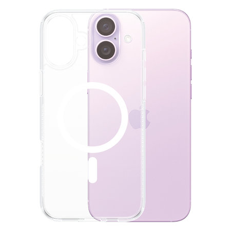 PanzerGlass - Hülle HardCase mit MagSafe Für iPhone 16 Plus, transparent