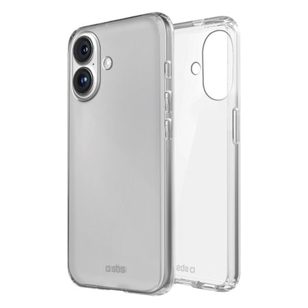 SBS - Hülle Skinny Für iPhone 16 Plus, transparent