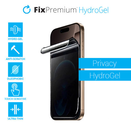 FixPremium - Privacy Screen Protector für Apple iPhone 16 Pro